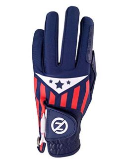 Zero Friction Americana Cabretta Leather Golf Glove, Universal-Fit