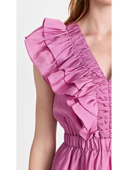 endless rose Women's Ruffle Detail Mini Dress