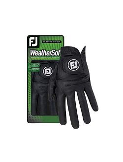Men's WeatherSof Golf Glove (Black)