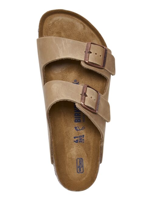 Birkenstock Men's Arizona Birko-Flor Soft Footbed Two-Strap Sandals from Finish Line