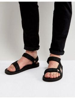 Original Universal urban tech sandals in black