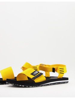 Skeena sandals in yellow