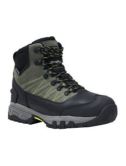 Mens Tungsten Hiker Warm Insulated Waterproof Leather Work Boots