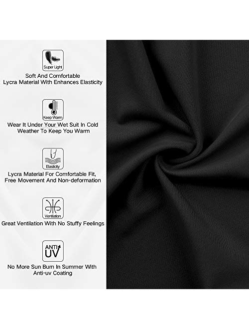 Reef COPOZZ Diving Skin, Men Women Youth Thin Wetsuit Rash Guard- Full Body UV Protection - for Diving Snorkeling Surfing Spearfishing Sport Skin