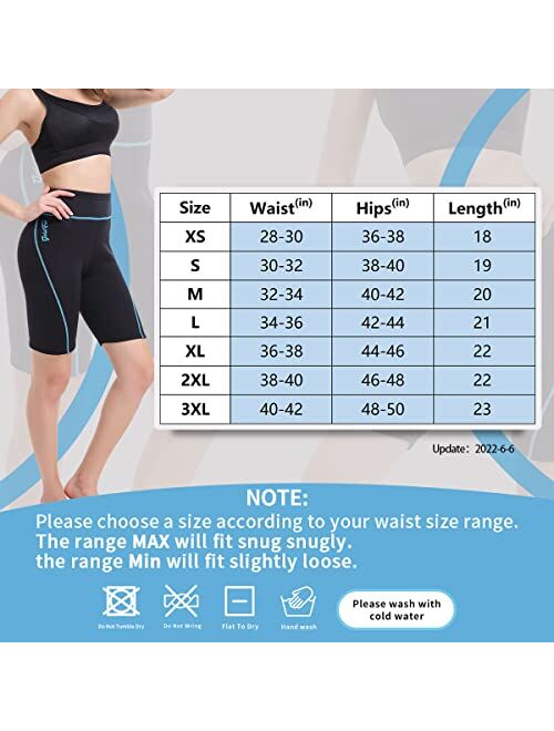 GoldFin Women Neoprene Shorts, 2mm Wetsuit Pants Keep Warm for Water Aerobics Surfing Diving Swimming Boating