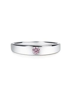 Precious Pieces Sterling Silver Dainty CZ Baby Ring or Girl's Ring