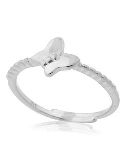 UNICORNJ Sterling Silver 925 Kids Adjustable Ring