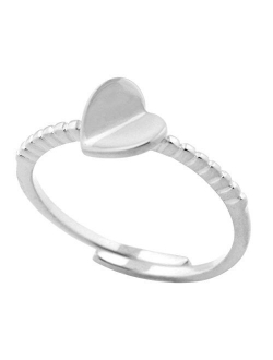 UNICORNJ Sterling Silver 925 Kids Adjustable Ring