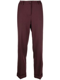 P.A.R.O.S.H. straight leg tailored trousers