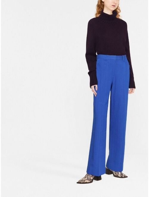 Victoria Beckham high-waisted straight trousers