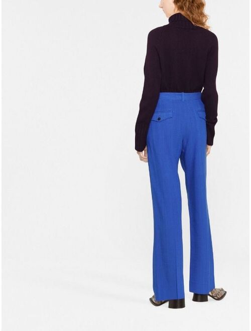 Victoria Beckham high-waisted straight trousers