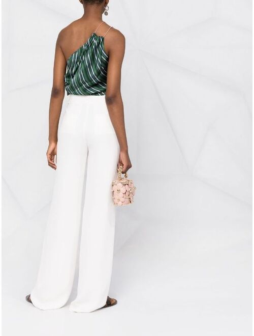 Valentino high-waisted wide-leg trousers