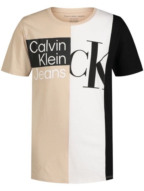 Calvin Klein Big Boys Spliced T-shirt