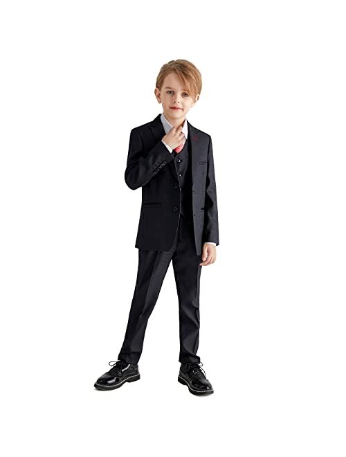 Marvelous Kids Boys Formal Suit Set 5 Pieces