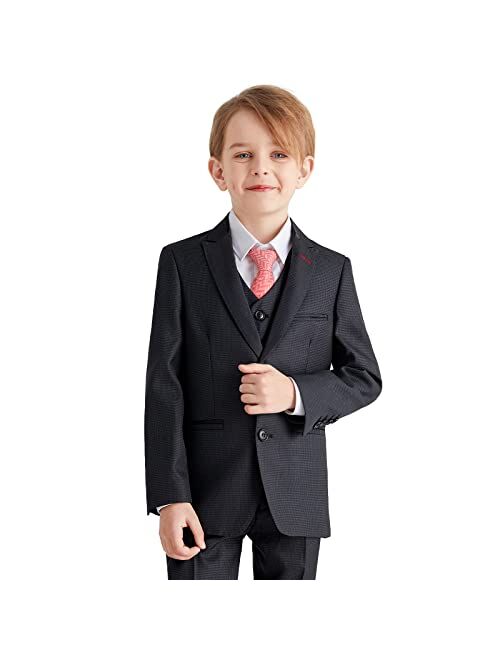 Marvelous Kids Boys Formal Suit Set 5 Pieces