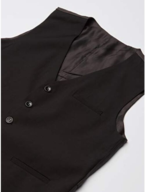 American Exchange Boys' Solid Vested Suit
