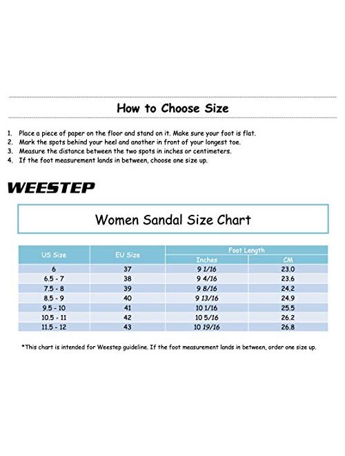 Weestep Essential lightweight double buckle slip-on flat adjustable womens mens sandals