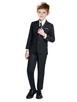 Plsily Boys Suits Toddler Foraml Kids Complete Wedding Outfit Dresswear