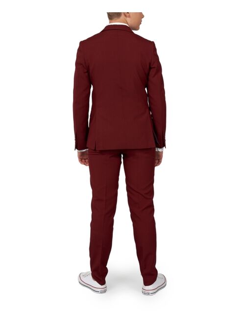 OppoSuits Big Boys Blazing Solid Color Suit, 3-Piece Set
