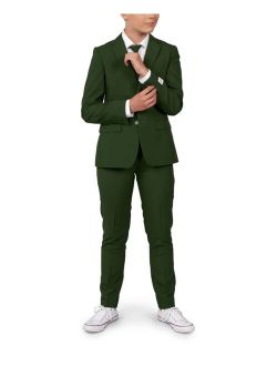 OppoSuits Big Boys Glorious Solid Color Suit, 3-Piece Set