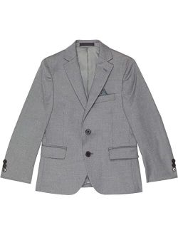 LAUREN Ralph Lauren Kids Grey Solid Suit Separate Jacket (Little Kids/Big Kids)