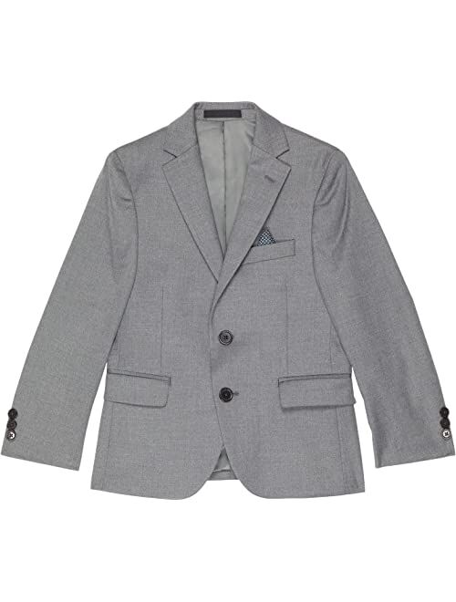 Polo Ralph Lauren LAUREN Ralph Lauren Kids Grey Solid Suit Separate Jacket (Little Kids/Big Kids)