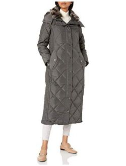 Women's Diamond Down Quilting with Removable Hood