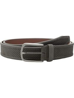 Johnston & Murphy Perforated Suede Belt