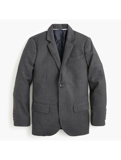 J.Crew Boys' Ludlow suit jacket in stretch worsted wool