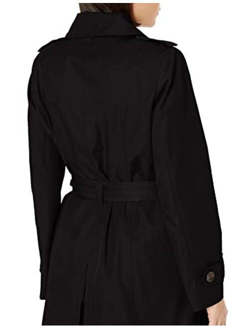 LONDON FOG Women's Double Breasted Trenchcoat