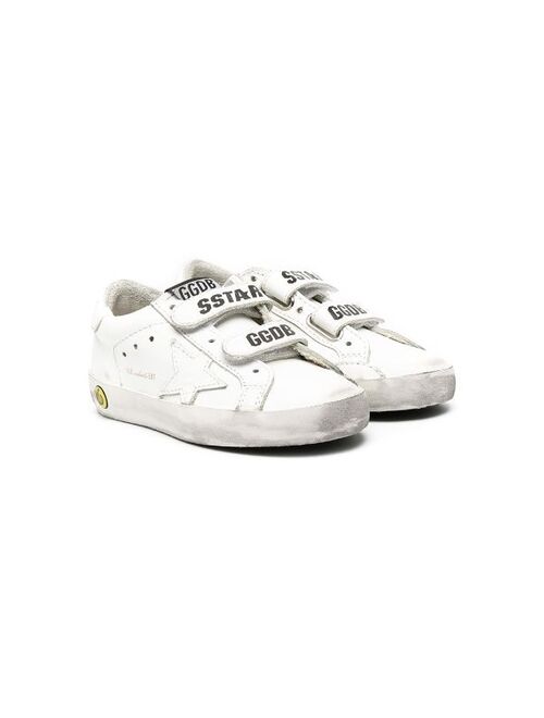 Golden Goose Kids Superstar touch strap sneakers