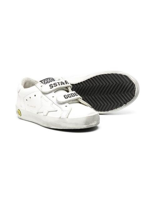 Golden Goose Kids Superstar touch strap sneakers