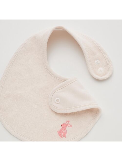 Uniqlo Joy of Print Bib (Set of 2)(Rabbit)