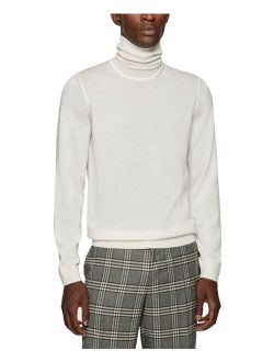 BOSS Men's Turtleneck Merino Wool Sweater