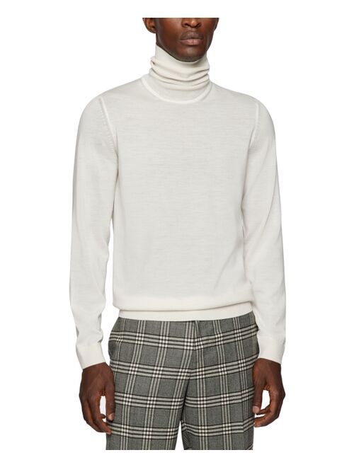 Hugo Boss BOSS Men's Turtleneck Merino Wool Sweater