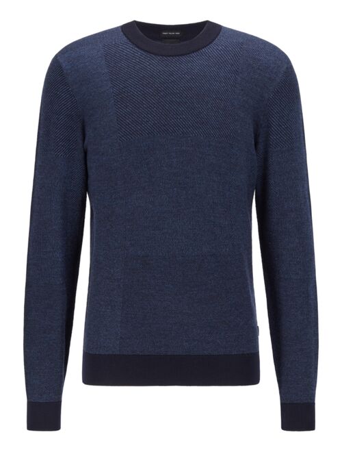 Hugo Boss BOSS Men's Crewneck Italian Wool Sweater