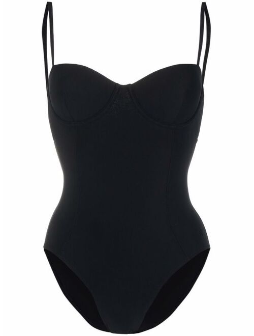 Tory Burch sweetheart-neck underwire one piece