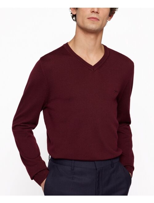 Hugo Boss BOSS Men's Regular-Fit V-Neck Sweater