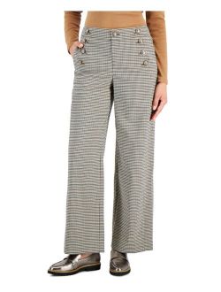 Women's Plaid Sailor Pants, Created for Macy's
