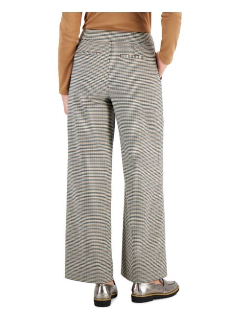 Charter Club Women's Plaid Sailor Pants, Created for Macy's