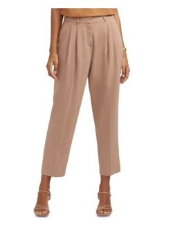 Women's High-Rise Pleated Pants