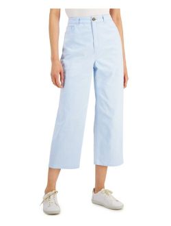 Style & Co Women's Wide-Leg Cropped Pants, Created for Macy's