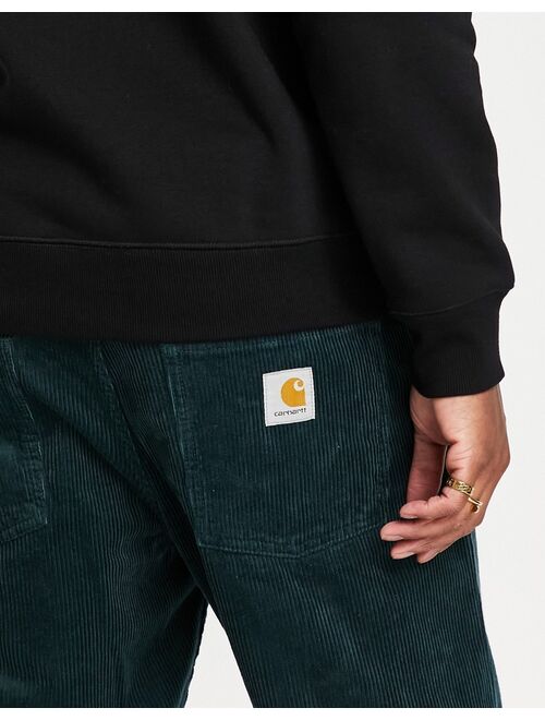 Carhartt WIP newel relaxed taper pants in green cord