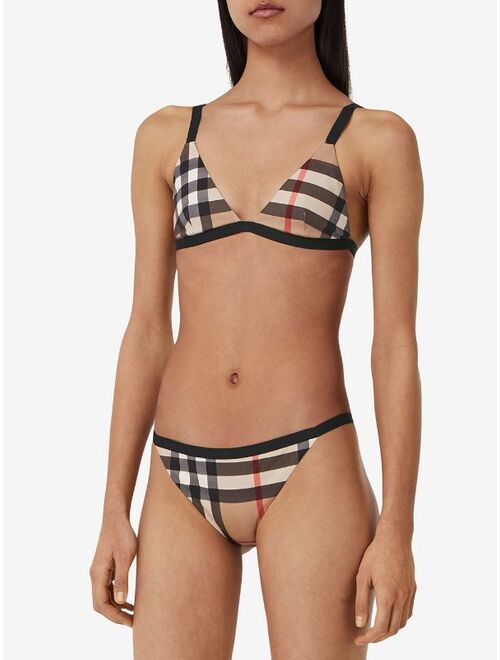 Burberry Vintage Check bikini set