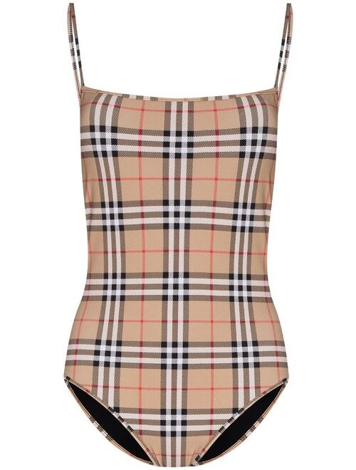 Burberry Vintage Check pattern swimsuit