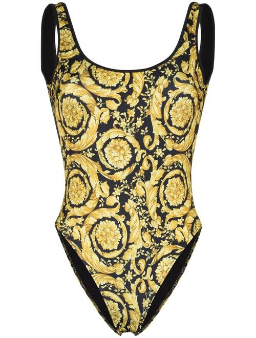 Versace baroque-print swimsuit