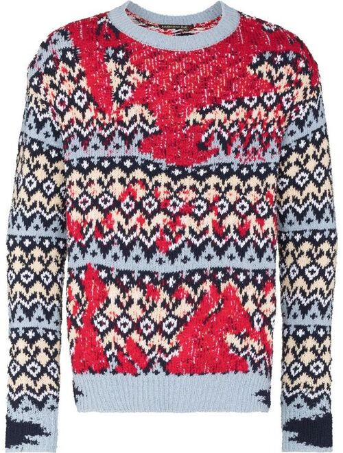 Andersson Bell intarsia-knit jumper