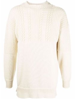 knitted wool jumper