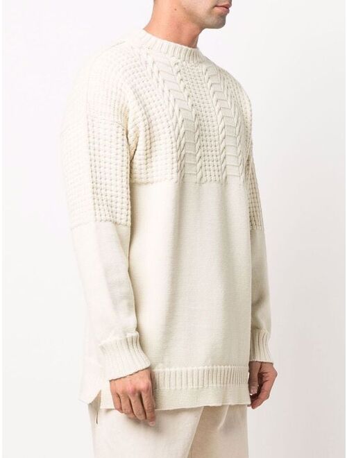 Maison Margiela knitted wool jumper