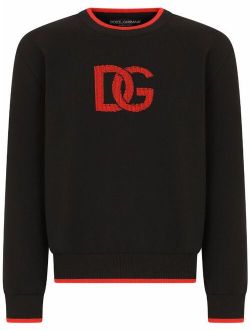 logo-print jumper